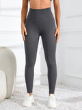 High Waisted Seamless Yoga Leggings, Ribbed Sportswear Tights, Fitness Apparel for Women, Gym and Casual Wear For Fall & Winter - Waraqah