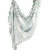 Marble Printed Modal Hijab Scarf Cotton Viscose Rayon Soft Not See Through Woven Muslim Women Shawl 180*80cm - Waraqah