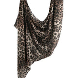 Marble Printed Modal Hijab Scarf Cotton Viscose Rayon Soft Not See Through Woven Muslim Women Shawl 180*80cm - Waraqah