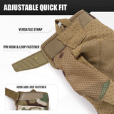 Camo Touch Screen Tactical Gloves Outdoor Hunting Shooting Sports Cycling Combat Airsoft Hiking Camping Bike Non-slip Equipment - Waraqah