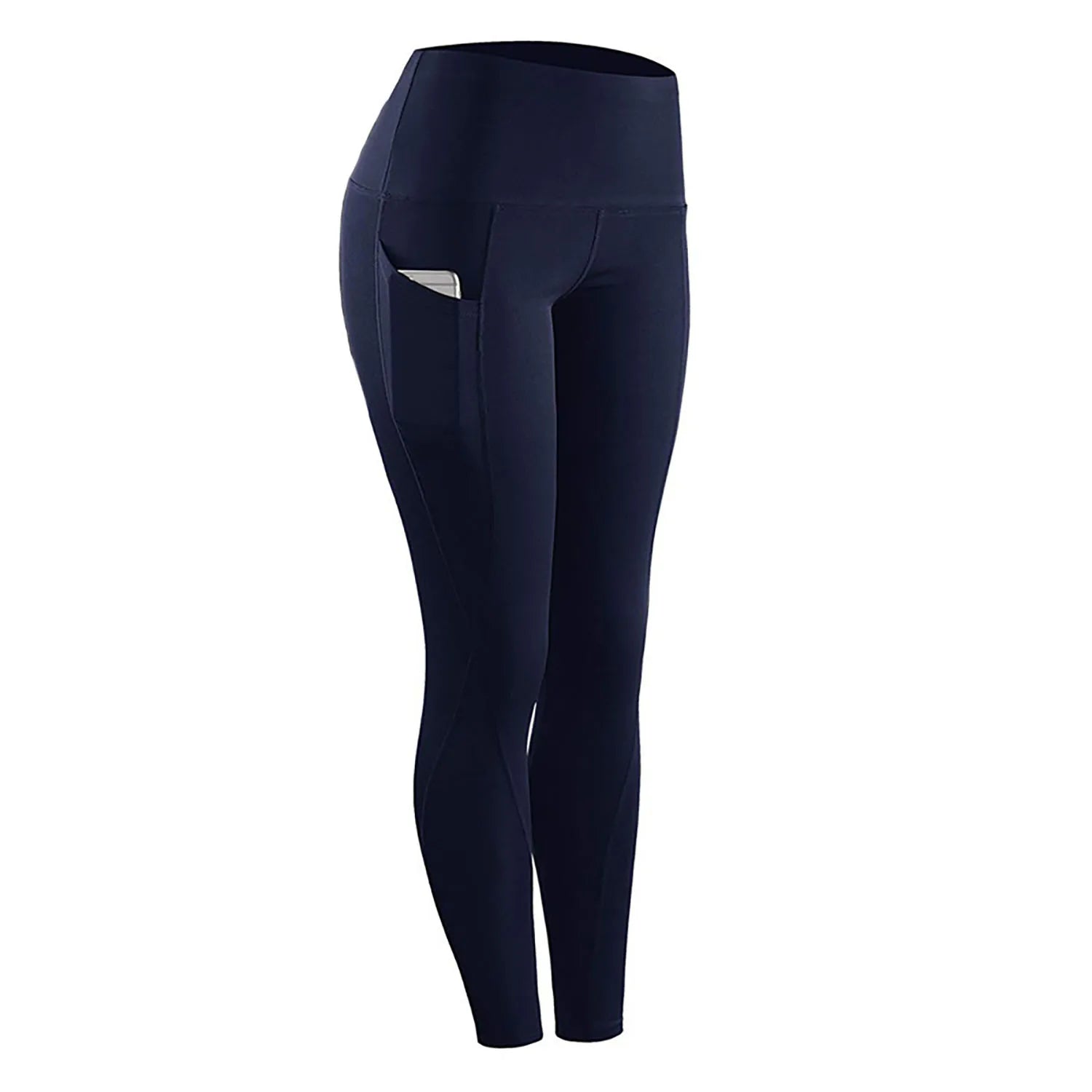 High Waisted Yoga Pants Leggings for Women Gym Push Up Leggings With Pockets Women High Waist Tummy Control Pants Workout Sports - Waraqah