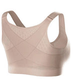 Front Closure Bralette Fallsweet Plus Size Bras For Women Underwear Seamless Sports Bra Cross Back Push up Lingerie  S-5XL - Waraqah
