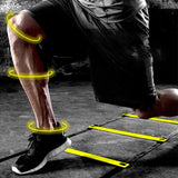 Agility Ladder Nylon Straps Soccer Football Speed Training Ladder Equipment Sports Fitness Running Warm-Up Training Ladder Tool - Waraqah