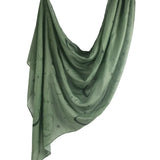 Marble Printed Modal Hijab Scarf Cotton Viscose Rayon Soft Not See Through Woven Muslim Women Shawl 180*80cm - Waraqah