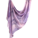 Marble Printed Modal Hijab Scarf Cotton Viscose Rayon Soft Not See Through Woven Muslim Women Shawl 180*80cm - Waraqah