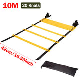 Agility Ladder Nylon Straps Soccer Football Speed Training Ladder Equipment Sports Fitness Running Warm-Up Training Ladder Tool - Waraqah