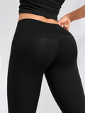 High Waist Ladies Yoga Leggings Fitness Running Sports Pants Soft Tights No T Line Gym Legging for Women - Waraqah
