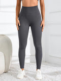 High Waisted Seamless Yoga Leggings, Ribbed Sportswear Tights, Fitness Apparel for Women, Gym and Casual Wear For Fall & Winter - Waraqah
