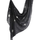 Marble Printed Modal Hijab Scarf Cotton Viscose Rayon Soft Not See Through Woven Muslim Women Shawl 180*80cm - Waraqah