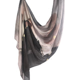 Marble Printed Modal Hijab Scarf Cotton Viscose Rayon Soft Not See Through Woven Muslim Women Shawl 180*80cm - Waraqah