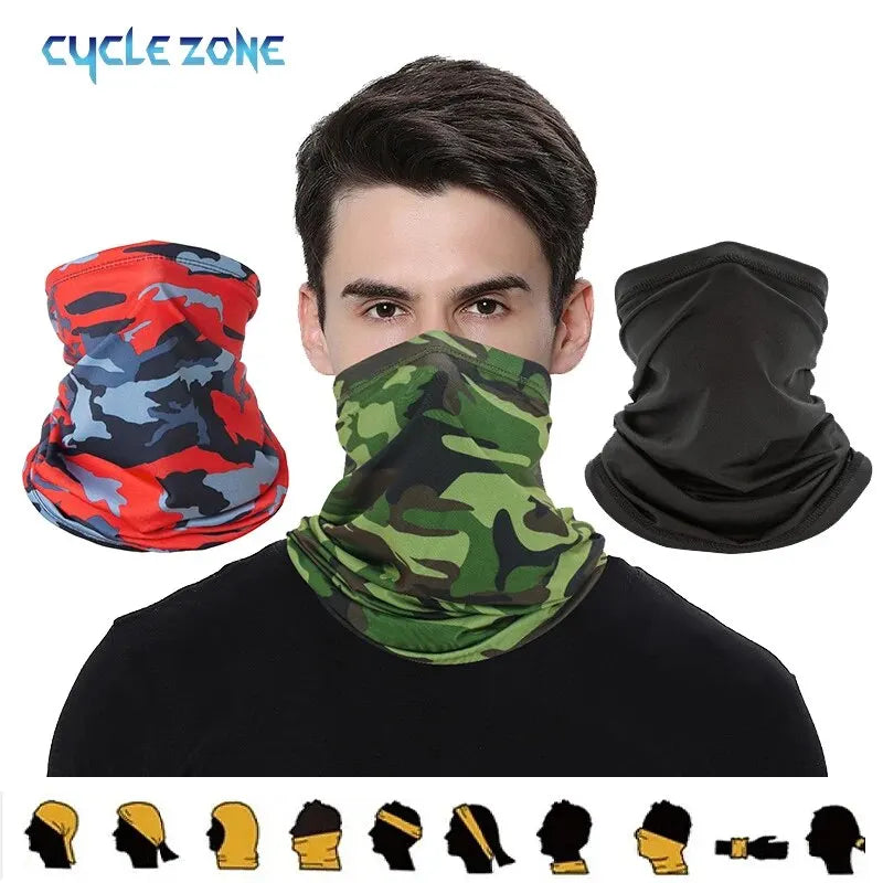 Ourdoor Cycling Riding Scarf Motorcycle Men Women Neck Cover Sports Fishing Magic Bandana Headwear Turban Mask