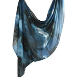 Marble Printed Modal Hijab Scarf Cotton Viscose Rayon Soft Not See Through Woven Muslim Women Shawl 180*80cm - Waraqah