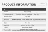ROCKBROS Winter Face Mask Breathable Ski Cycling Scarf Running Training Balaclava Outdoor Sports Warm Winderproof Bike Equipment - Waraqah