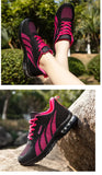 New Running Shoes Ladies Breathable Sneakers Summer Light Mesh Air Cushion Women's Sports Shoes Outdoor Lace Up Training Shoes - Waraqah