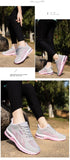 New Running Shoes Ladies Breathable Sneakers Summer Light Mesh Air Cushion Women's Sports Shoes Outdoor Lace Up Training Shoes - Waraqah