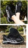 New Running Shoes Ladies Breathable Sneakers Summer Light Mesh Air Cushion Women's Sports Shoes Outdoor Lace Up Training Shoes - Waraqah