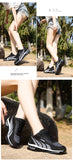 New Running Shoes Ladies Breathable Sneakers Summer Light Mesh Air Cushion Women's Sports Shoes Outdoor Lace Up Training Shoes - Waraqah