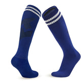 Loogdeel Soccer Socks Stretchy Compression Knee High Tube Socks Men Women Teens Kid Breathable Football Athletic Sports Socks - Waraqah