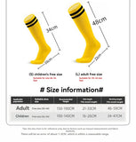Loogdeel Soccer Socks Stretchy Compression Knee High Tube Socks Men Women Teens Kid Breathable Football Athletic Sports Socks - Waraqah