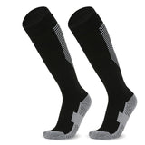 Loogdeel Soccer Socks Stretchy Compression Knee High Tube Socks Men Women Teens Kid Breathable Football Athletic Sports Socks - Waraqah