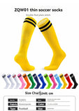 Loogdeel Soccer Socks Stretchy Compression Knee High Tube Socks Men Women Teens Kid Breathable Football Athletic Sports Socks - Waraqah