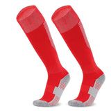 Loogdeel Soccer Socks Stretchy Compression Knee High Tube Socks Men Women Teens Kid Breathable Football Athletic Sports Socks - Waraqah
