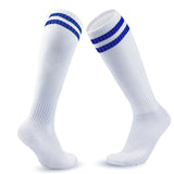 Loogdeel Soccer Socks Stretchy Compression Knee High Tube Socks Men Women Teens Kid Breathable Football Athletic Sports Socks - Waraqah