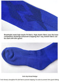Loogdeel Soccer Socks Stretchy Compression Knee High Tube Socks Men Women Teens Kid Breathable Football Athletic Sports Socks - Waraqah