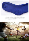 Loogdeel Soccer Socks Stretchy Compression Knee High Tube Socks Men Women Teens Kid Breathable Football Athletic Sports Socks - Waraqah