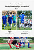 Loogdeel Soccer Socks Stretchy Compression Knee High Tube Socks Men Women Teens Kid Breathable Football Athletic Sports Socks - Waraqah