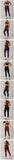 Women Seamless Yoga Set 2PCS Workout Set Sportswear Gym Clothing Fitness Long Sleeve Jacket High Waist Leggings Sports Suits - Waraqah