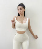 SOISOU Nylon Leggings Women's Pants Sport Yoga Pants Sexy Tight High Waist Elastic Women's Panties Pocket legging mujer - Waraqah