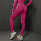 Seamless Gym Leggings Women Yoga Pants Sexy High Waist Booty Lifting Leggings Pants Women Sports Clothing Fitness Wear - Waraqah