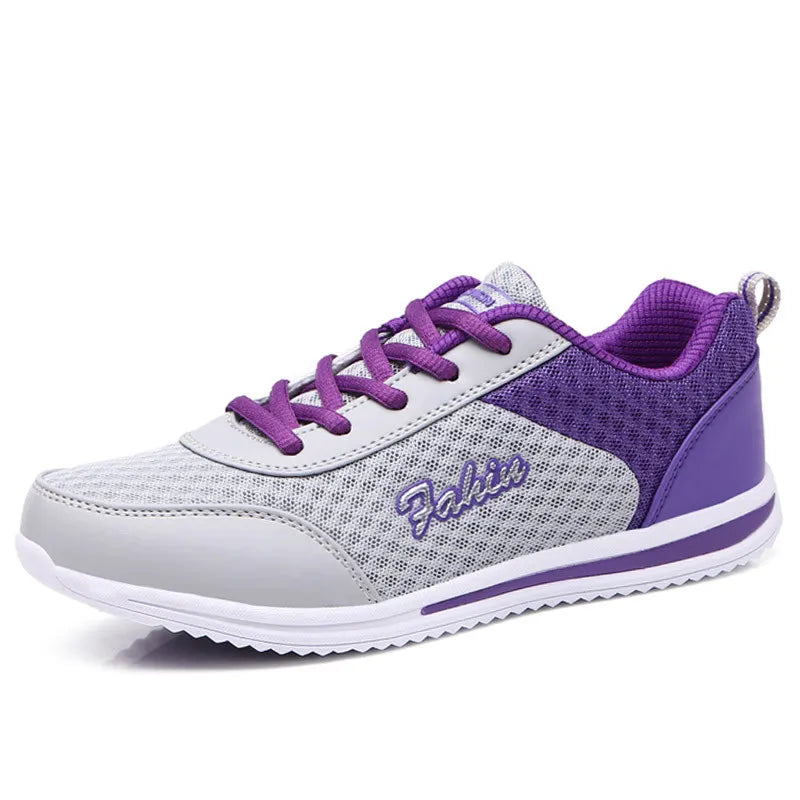 Women's Sneakers 2025 New Fashion Platform Shoes Women Trainers Casual Sneaker Woman Lace Up Womens Sneakers Tenis Feminino - Waraqah