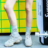 5pcs Women Mid Length Socks Cute Versatile Autumn Winter Boat Socks Sports Women's Socks Sweat Absorption Odor Prevention - Waraqah