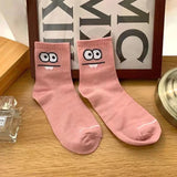 5pcs Women Mid Length Socks Cute Versatile Autumn Winter Boat Socks Sports Women's Socks Sweat Absorption Odor Prevention - Waraqah