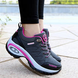 Women Sports Shoes Platform Sneakers Fashion Outdoor Hiking  Non-Slip Casual Shoes Low Top Running Shoes Women Footwear - Waraqah