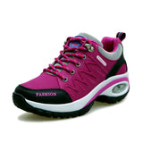 Women Sports Shoes Platform Sneakers Fashion Outdoor Hiking  Non-Slip Casual Shoes Low Top Running Shoes Women Footwear - Waraqah