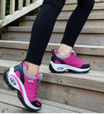Women Sports Shoes Platform Sneakers Fashion Outdoor Hiking  Non-Slip Casual Shoes Low Top Running Shoes Women Footwear - Waraqah