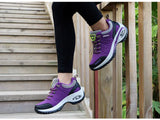 Women Sports Shoes Platform Sneakers Fashion Outdoor Hiking  Non-Slip Casual Shoes Low Top Running Shoes Women Footwear - Waraqah