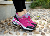 Women Sports Shoes Platform Sneakers Fashion Outdoor Hiking  Non-Slip Casual Shoes Low Top Running Shoes Women Footwear - Waraqah