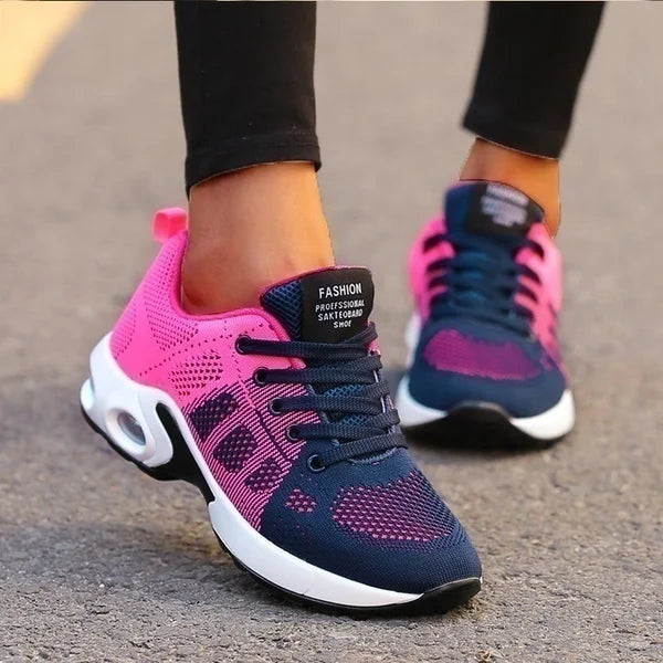 Women Running Shoes Breathable Casual Shoes Outdoor Light Weight Sports Shoes Casual Walking Sneakers Tenis Feminino Shoes - Waraqah