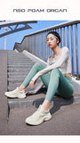 361 Degrees Running Shoes Women SoftFlow1.0 Grip Ultra-lightweight Soft-sole Jogging Rebound Cushioning Women Sneakers 682232210 - Waraqah