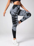 Seamless Leggings for Women Fitness Yoga Pants High Waist Tie Dye Legging Workout Scrunch Butt Lifting Sports Gym Tights Woman - Waraqah